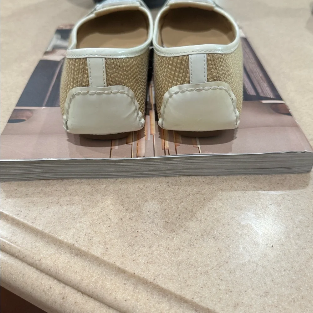 Michael Kors Beige and White Flats - Picture 4 of 4